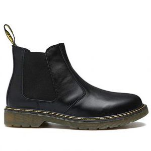 bota sin cordones negra