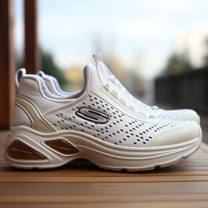 zapatillas skechers blancas sin cordones